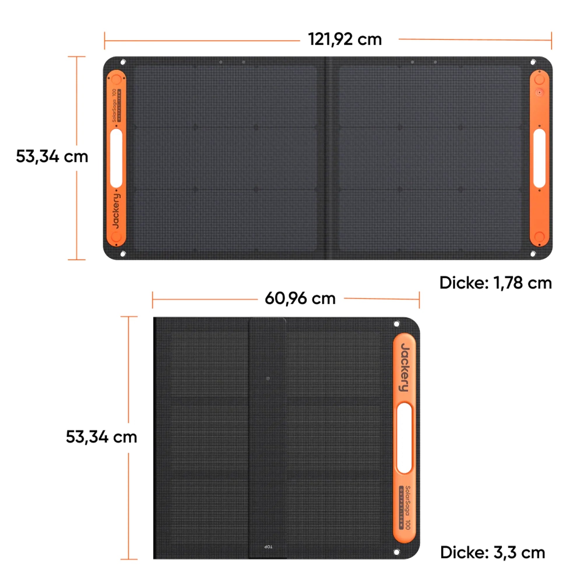 Jackery SolarSaga 100W Solar Panel – GridLyft